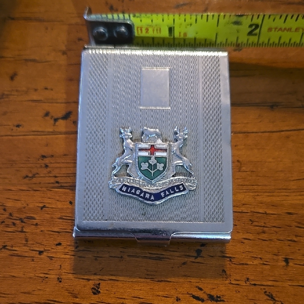 Silvertone Niagara Falls Matchbook Case